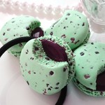 かじかけ☆チョコミントマカロンのヘアゴム♪
