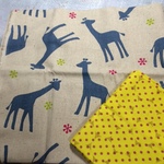 ☆purinnao様専用☆手帳型iPhoneケース for 6/5s/5 青いきりんさん