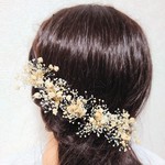 ２種類かすみ草の髪飾り♥️結婚式 卒業式 入学式