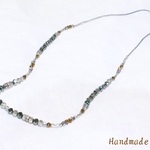 ★キラキラロングアンティークネックレス★ 