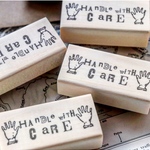 【スタンプ】Handle with care 商品No.24HWC