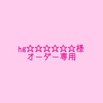 hg☆☆☆☆☆様専用ページ