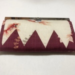 金魚のだんだら長財布
