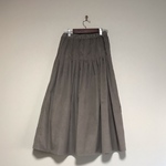 (値下げ)C&Sフレンチコーデュロイのタックスカート