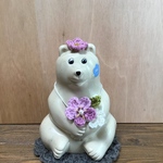 [セット売り]　しろくま貯金箱　　お雛様セット