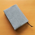 ヒッコリーデニムのブックカバー＊文庫本