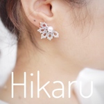 【特集掲載商品】silk flower bijou. タティングレース