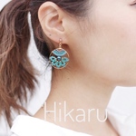 flower bijou circle.タティングレース