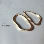 マットゴールド❊ピアス＆イヤリング