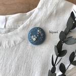 刺繍ブローチ