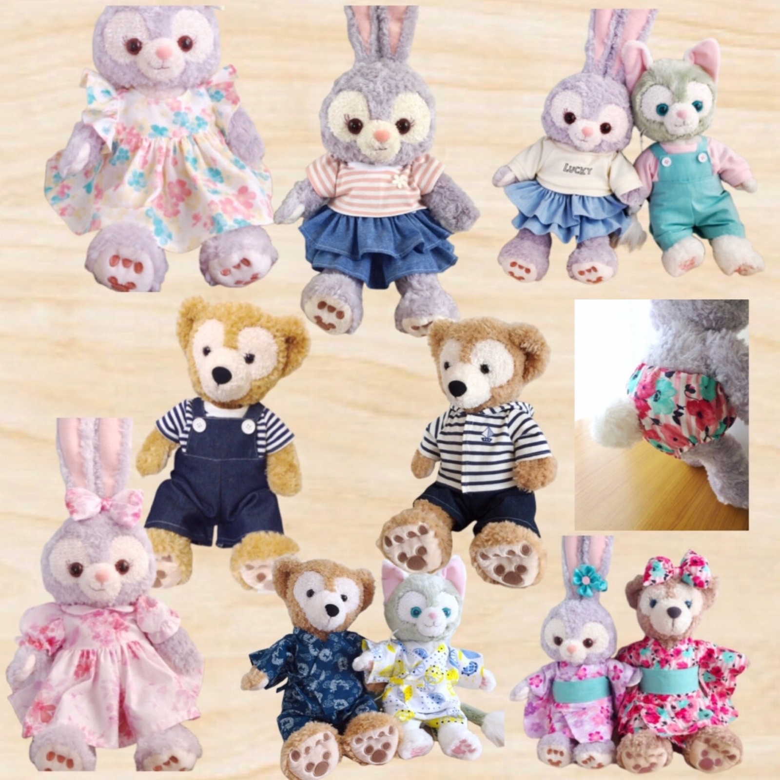 本日のみ値下げ！ダッフィシェリーメイ　ステラルーリストバンド　纏め売り Amazon.co.jp: ダッフィー シェリーメイ ペア ぬいぐるみハンド
