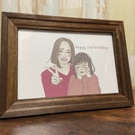 似顔絵イラストオーダー
