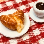 ミニチュア☆アップルパイとコーヒーのセット