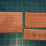 ※Chiaki様専用※オーダーメイド☆ぱっちんお名前革タグ 