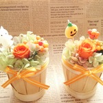 ハロウィーンミニアレンジ