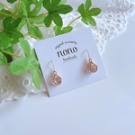 キラキラ✽小さなしずくピアス(イヤリング)/サージカルステンレス nonoacs 