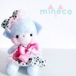 《送料込》みねこさんのぬいぐるみ【mint chocolate】