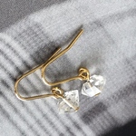 [再販] ハーキマーダイヤモンド♚ピアスorノンホールピアス