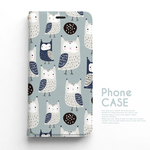 手帳型スマホケース《iPhoneケース》mice_n141