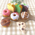 フェルトままごと𓍯カフェスイーツセット