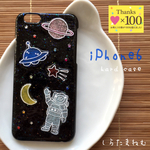 【再販】ミンネのプラネタリウム2015　☆カラフルな宇宙iPhone6ケース