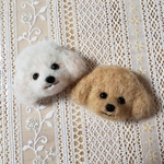 yek25様オーダー品☆愛犬ブローチ☆羊毛フェルト