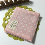 ＊ サニタリーケース ＊ ドット柄&無地(パープル) ＊