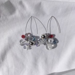 yurayura mix beads  ピアス（led）