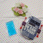 保冷剤付き！ランチベルト＊英字グレー