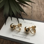  gold egg earring