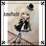 １点物†白黒モノトーンのドレス風コートワンピース-Gothic & Lolita-