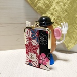 リール付きカードホルダー♡和柄
