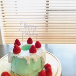 ケーキトッパー♡/アクリル製/スモーク/誕生日/ケーキ/バースデーケーキ