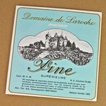 1枚/ Vintage ラベル Vol. 8（Domaine de Laroche / Blue）DA-LA008
