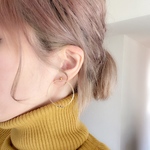 〔こなれ感〕ワイヤーフープピアス/イヤリング