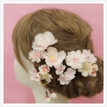 成人式 髪飾り 桜  着物 #成人式
