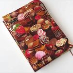 A5ブックカバー　チョコレート