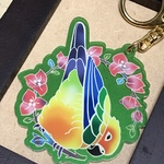 コガネメキシコインコアクキー