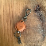 【gさま専用】本革リールキーホルダー　キャメル