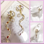 No.127   クリアビジュー　ピアス　イヤリング