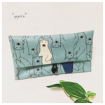 【再販】あおくまさん　ラミネート＊マスクケース