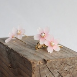 【ソメイヨシノ】桜の花ピアス