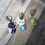 くーちゃん様オーダーのねこキーホルダー
