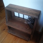 送料無料‼️ヴィンテージ風ラックカフェ風ラック‼️食器棚/収納ラック/収納家具/インダストリアル/カフェ風//インテリア/家具/無垢材/シンプル/棚/