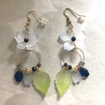 蒼いさくらと欠片のピアス