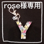 [rose様専用]インアリウム❁⃘*.ﾟイニシャルチャーム  YSMR