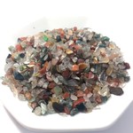 【さざれ　穴無】インド産　インディアンアゲート　細石　穴なし　30ｇ