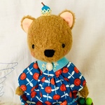 テディベア どんぐり帽子のクマちゃん