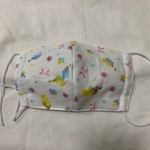 大人用　立体型マスク（4枚重ね）インコa