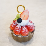 いちごのプチタルトのメモスタンド